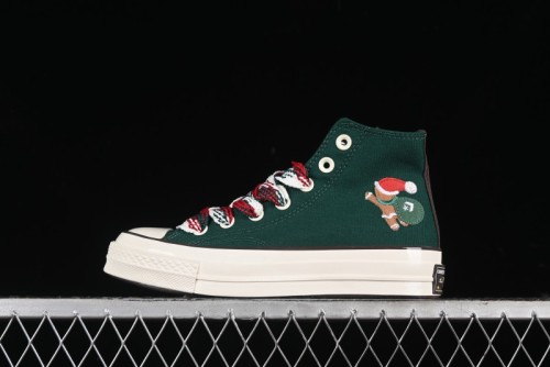 Converse 1970s Christmas Theme High Top Casual Sneakers for Winter - A12455C