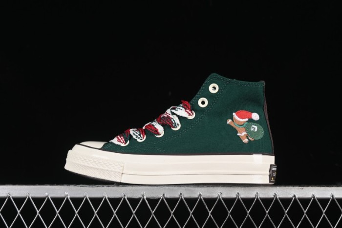 Converse 1970s Christmas Theme High Top Casual Sneakers for Winter - A12455C