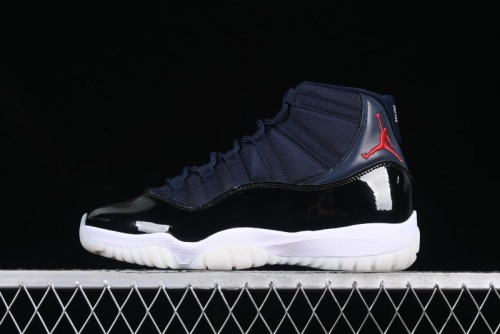 Nike Air Jordan 11 Retro High Navy Blue Basketball Shoes - CT8012-406