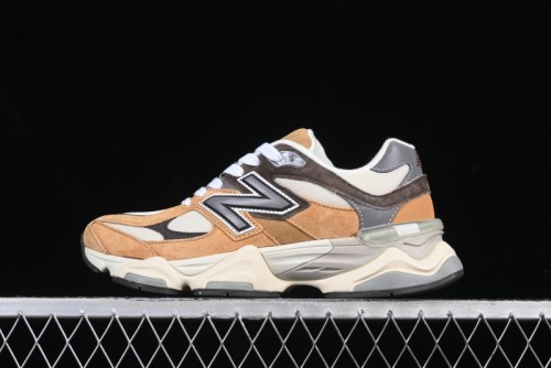 New Balance 9060 Retro Casual Running Shoes with ABZORB Cushioning - U9060WOR