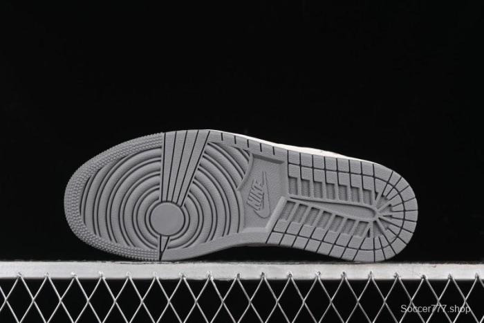Nike Air Jordan 1 Low OFF-WHITE Collaboration Retro Basketball Shoes - CF3688-022