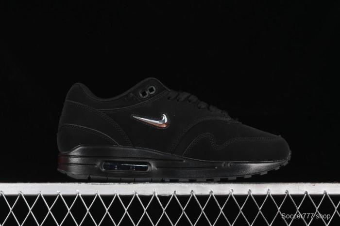 Nike Air Max 1 Retro Running Shoes with Half-Sole Air Cushion - AA0512-001