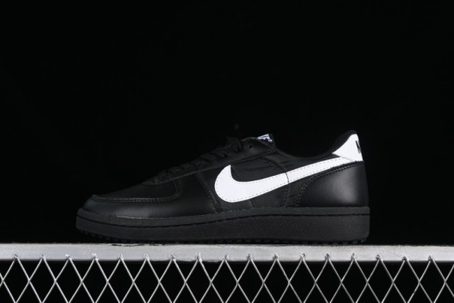Nike Field General 82 Casual Sneakers with Classic Black and White Colorway - FQ8762-001