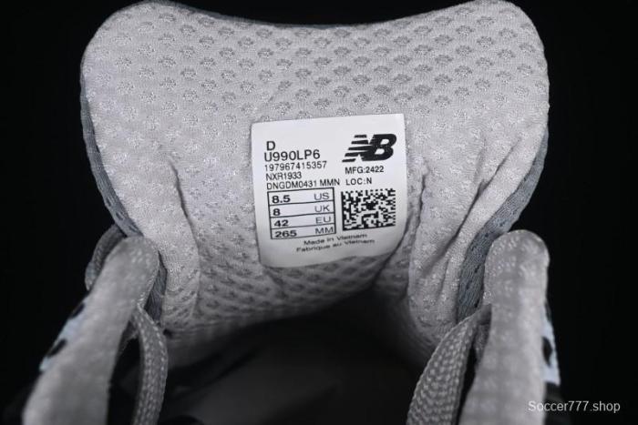 New Balance Made in USA M990 Series Premium Heritage Retro Running Shoes - U990LP6