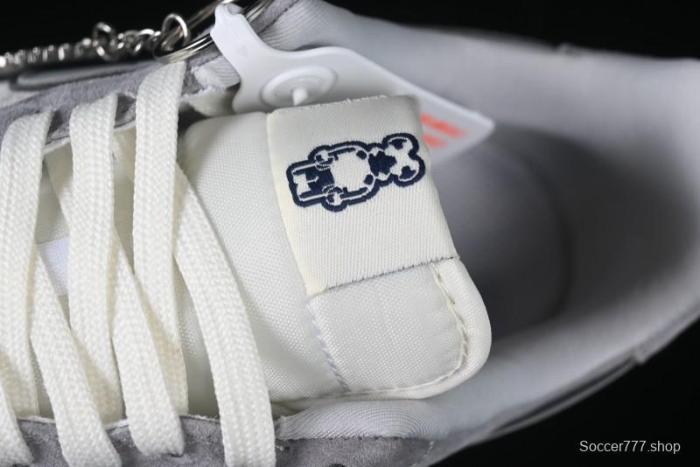 Nike Air Force 1 '07 Low Stussy Collaboration Grey Blue Pig Bear AF1 Low Top Casual Sneakers - DF0188-017