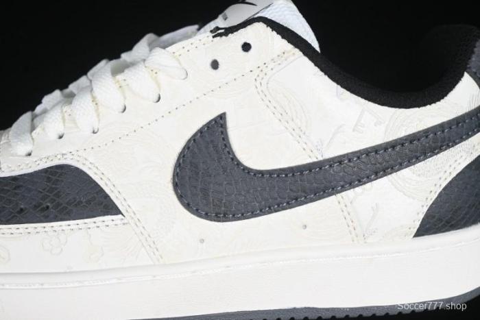 Nike Court Vision Lo 2025 Year of the Snake Theme Campus Casual Sneakers - CD5463-100