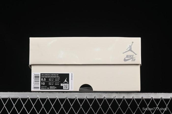 Nike SB x Air Jordan 4 OG  Varsity Red  Retro Basketball Shoes - DR5415-106