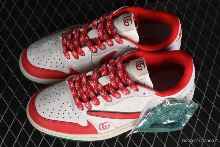 Nike Travis Scott x Fragment Design x Air Jordan 1 Low OG SP AJ1 - AG3702-800