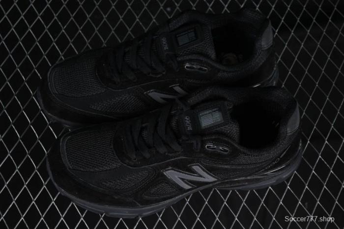 New Balance 990 Series Premium Retro Running Shoes with Carbon Midsole - M990BB4