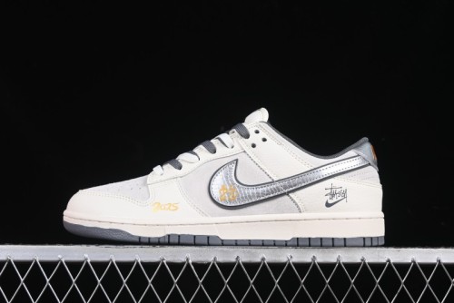 Nike SB Dunk Low Stussy Snake Year Collaboration Anniversary Edition Low-Top Casual Sneakers - DM6868-008
