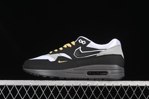 Nike Air Max 1 Retro Running Shoes with Half-Sole Air Cushion - IB9898-001