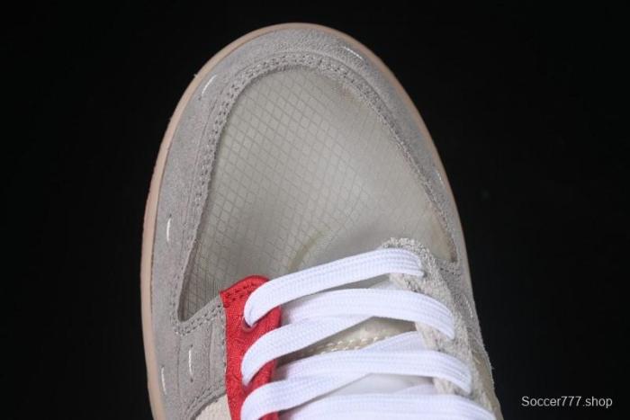 Nike Clot x Dunk Low SB 'What The' Casual Sneakers with Silk, Terracotta, and Holographic Elements - FN0316-999