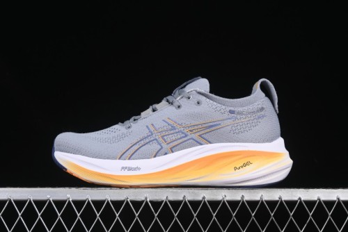 Asics Gel-Nimbus 26 Retro Breathable Casual Shoes Cushioned Men's Durable Running Shoes - 1011B794-020