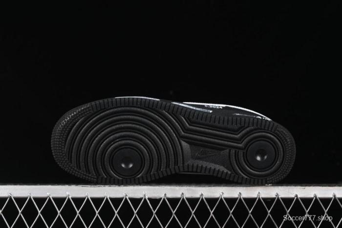 Nike Air Force 1 '07 Low Graffiti White Black Casual Sneakers - CW2288-017