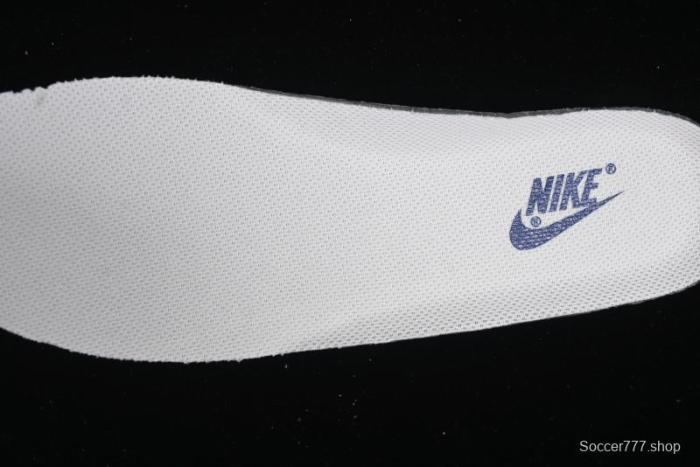 Nike Air Force 1 '07 Low Stussy Collaboration Light Blue White Transparent Swoosh Low-Top Casual Sneakers - DM6688-055