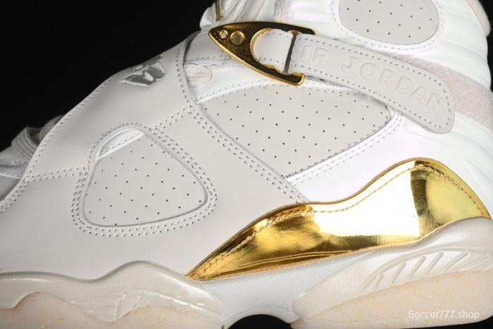 Nike Air Jordan 8 Retro  Champagne  Basketball Shoes Inspired by O'Brien Trophy - 832821-030