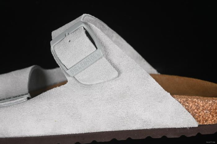 Birkenstock Sandals with Soft Suede Leather and Lambswool Insole - G.D4