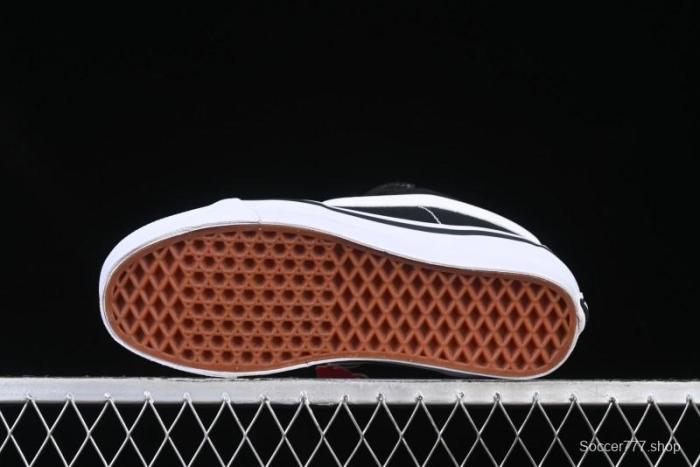 Vans HommeGirls x Vans Sk8-Mid Fashion Casual Mid-Top Canvas Sneakers with Bold Side Stripes - VN000NBNCJK