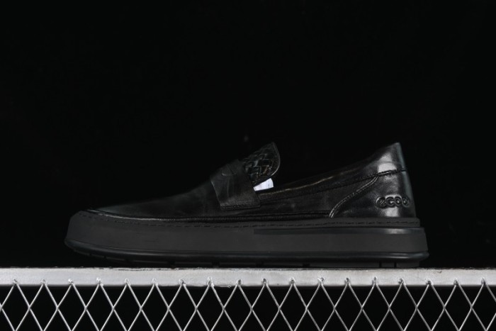 ECCO London Series 2024 New Leather Business Driving Loafers - 63663701001