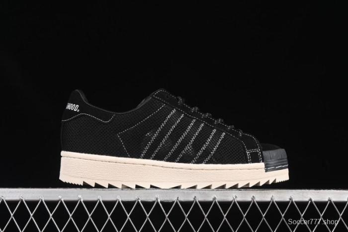 Adidas Clot Superstar IE8879 Shell Toe Casual Sneakers with Serrated Design - IE8879