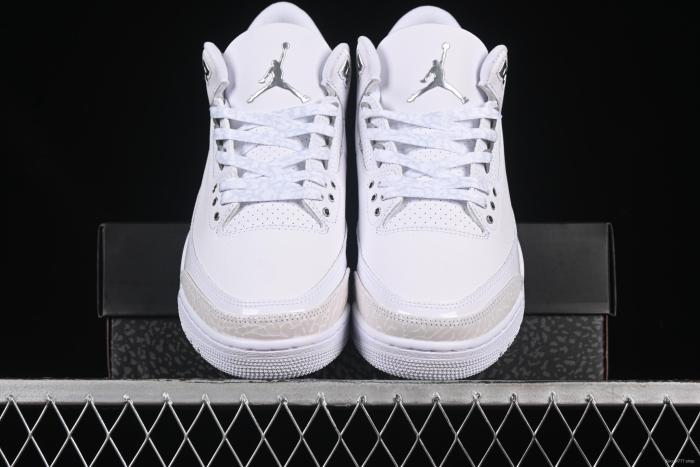 Nike Air Jordan 3 Retro  Pure Money  Basketball Shoes - CT8532-111