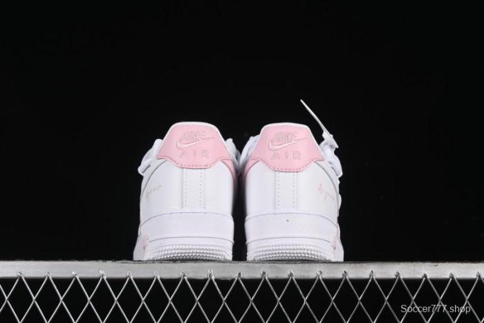 Nike Air Force 1 '07 Low Custom Spray Cherry Blossom Story Low-Top Casual Sneakers - ZH0316-052