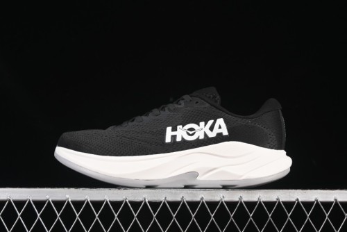 HOKA ONE ONE Rincon 4 Lightweight Breathable Knit Running Shoes - 1155131 BWHT