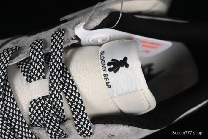 Nike Air Force 1 '07 Low Violent Bear Collaboration - Grey Black Print Low-Top Casual Sneakers - SJ9188-002