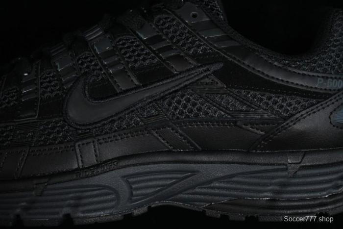 Nike P-6000 PRM Retro Casual Sneakers with Vintage Running Shoe Design - FQ8732-010