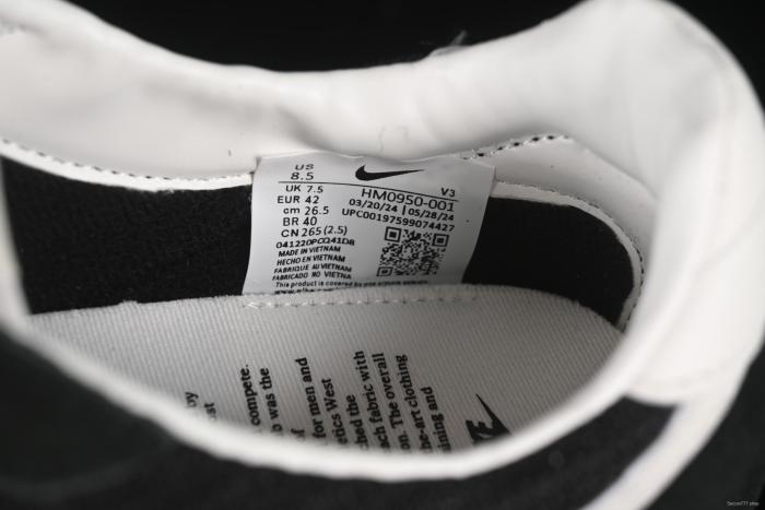 Nike Stussy Roshe Run LD-1000 Comfortable Versatile Non-Slip Wear-Resistant Waffle Low-Top Casual Running Shoes - HM0950-001