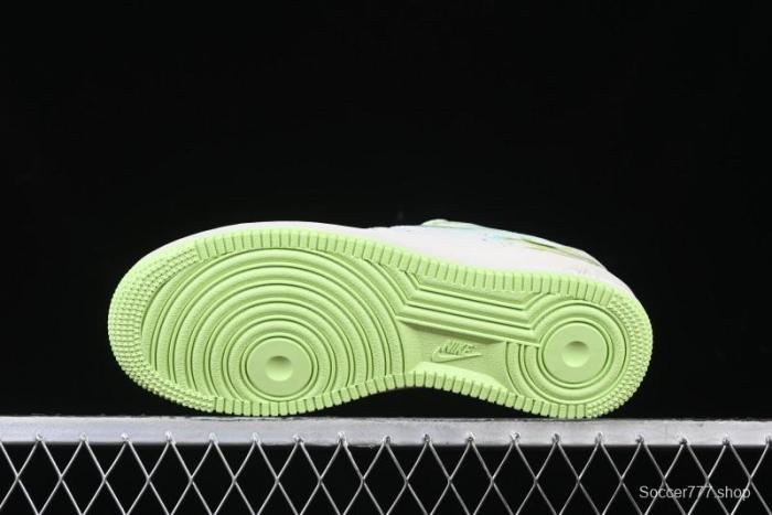 Nike Air Force 1 '07 Low  Green Snake  Year of the Snake Limited Edition Casual Sneakers with Bamboo and Serpent Design - FB1893-555