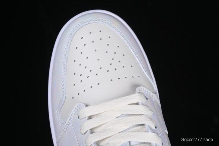Nike Air Jordan 1 Low  Year of the Snake 2025  AJ1 Basketball Shoes with Iridescent Pearl Finish - HF4080-001