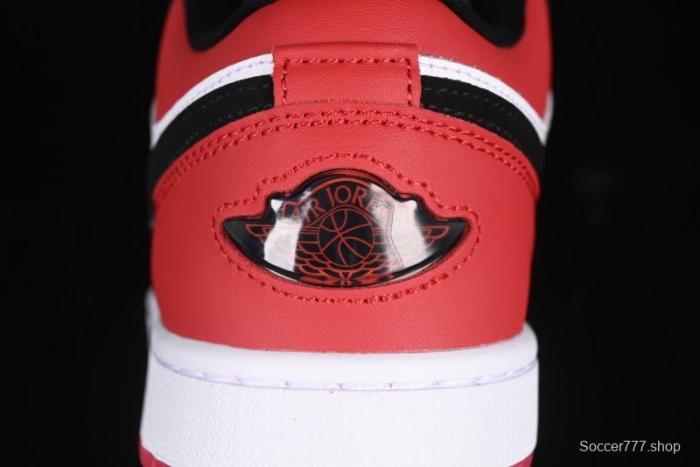 Nike Air Jordan 1 Low  White Black Gym Red  Retro Casual Sneakers - IB8971-106