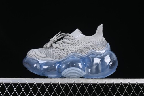 Grounds Big Bubble Heightening Thick Sole Sneakers - AJE5