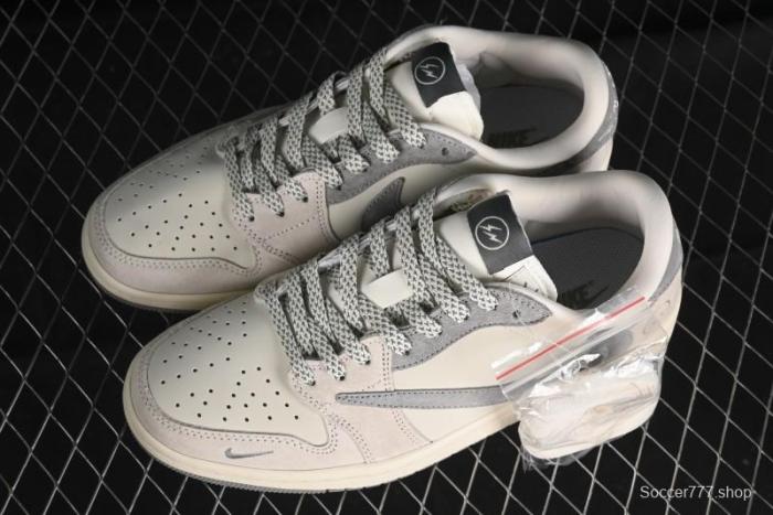 Nike Travis Scott x Fragment Design x Air Jordan 1 Low OG SP Sneakers - JH6088-612