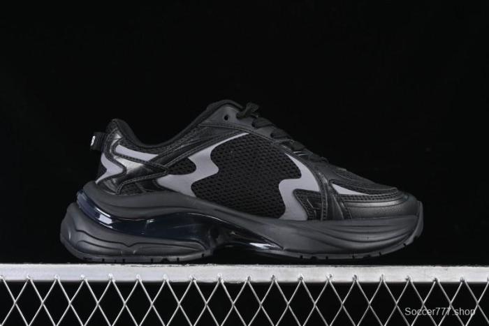 New York Yankees MLB Bigball Chunky Curve Thick Sole Casual Running Shoes - 3ARNSPL4N07BKS