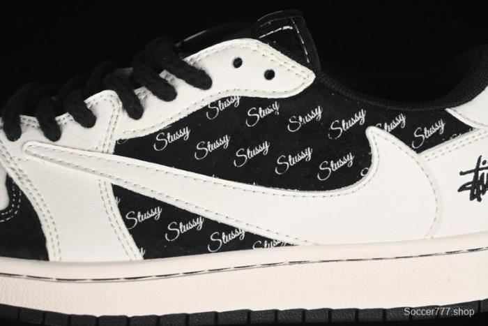 Nike Travis Scott x Fragment Design x Air Jordan 1 Low OG SP Sneakers - SJ2068-128