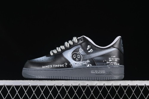 Nike Air Force 1'07 Low Gradient Skeleton Casual Sneakers - YD2425-110