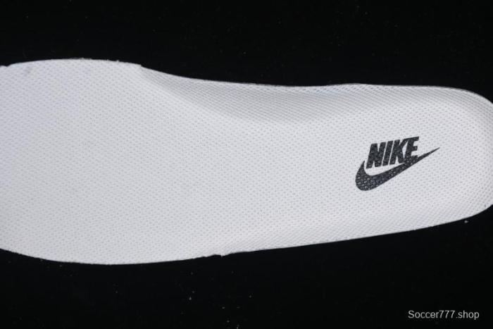 Nike Air Force 1 '07 Low Stussy Collaboration - Black White Mini Swoosh Low-Top Casual Sneakers - SJ6698-010