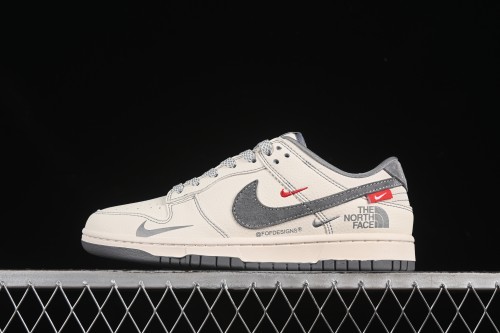 Nike SB Dunk Low The North Face Collaboration Anniversary Edition Customized Low-Top Skate Shoes - YX5066-340