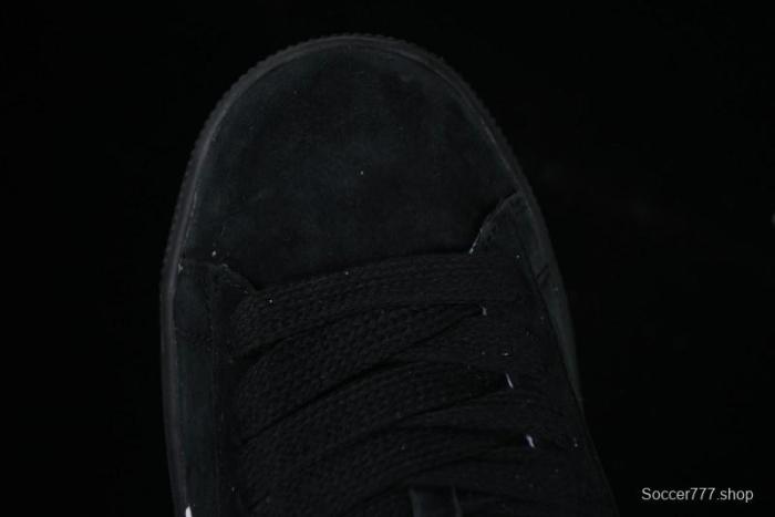 PUMA Suede XL Classic Men's Sneakers - Black with Metallic Silver Accents