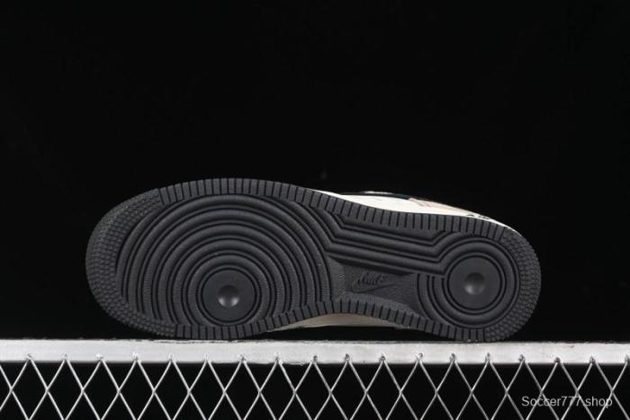 Nike Air Force 1'07 Low Stussy Collaboration - Milk Tea Low Top Casual Sneakers - XZ6188-999