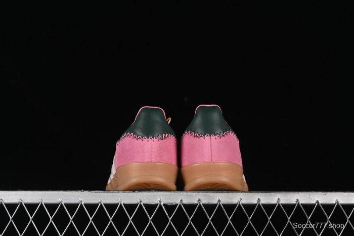 Adidas Originals Gazelle Indoor JI2014 Low-Top Sneakers with Thick Sole for Casual Wear Anti-Slip and Durable - JI2014