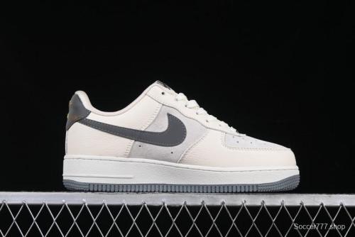 Nike Air Force 1 '07 Low UN Collaboration Beige Grey Metal Tag Casual Sneakers - DF0188-023