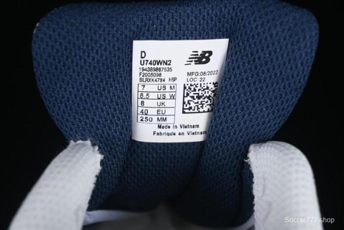 New Balance 740 Series Retro Dad Style Casual Sports Running Shoes - U740WN2