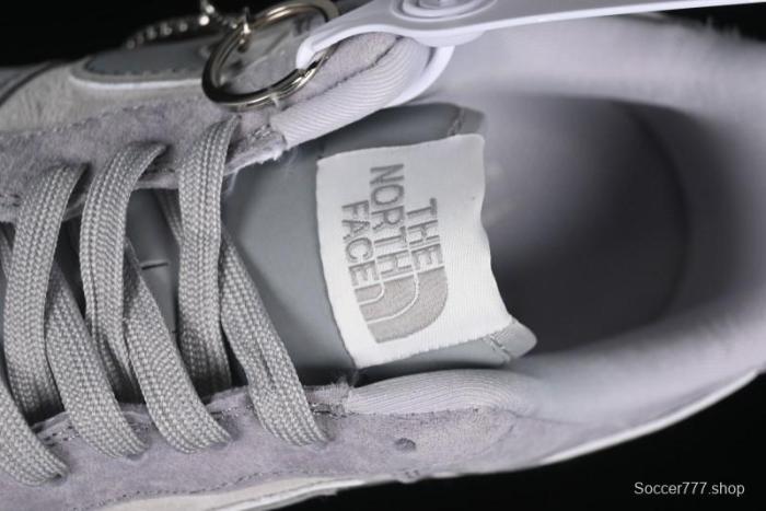 Nike Air Force 1 '07 Low The North Face Collaboration - Silver Grey Pigskin Sneakers - KK3333-004