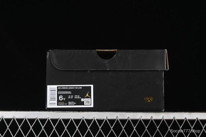Nike Air Jordan Legacy 312 Low Sneakers with Velcro Strap and Triple Design Fusion - HQ3820-151