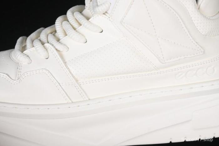 Ecco Soft 8 Anniversary Series Innovative Anti-Slip Simple High-Top Wear-Resistant Casual Shoes - 81771301002