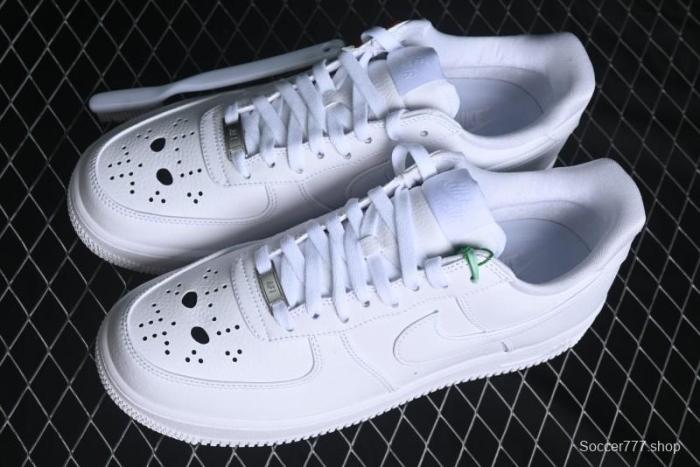 Nike Air Force 1 '07 Low Casual Sneakers with Full-Length Air Cushion - IB4025-100