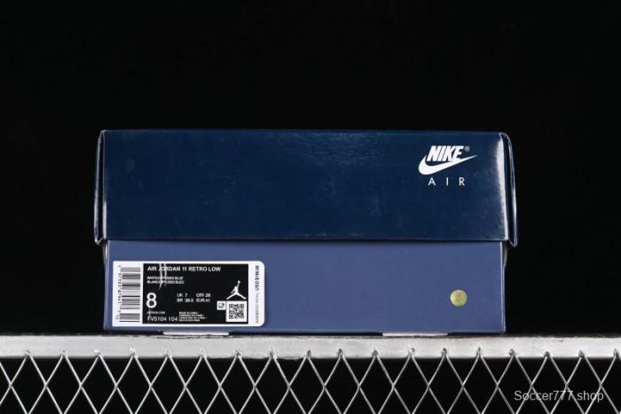 Nike Air Jordan 11 Low  Diffused Blue  Basketball Shoes - FV5104-104